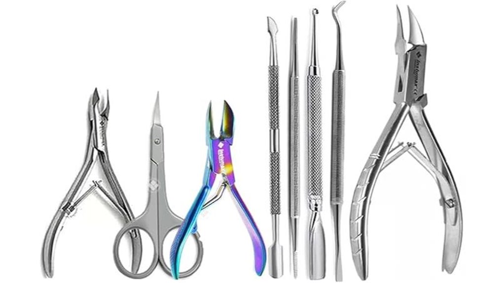 8 piece toenail care kit