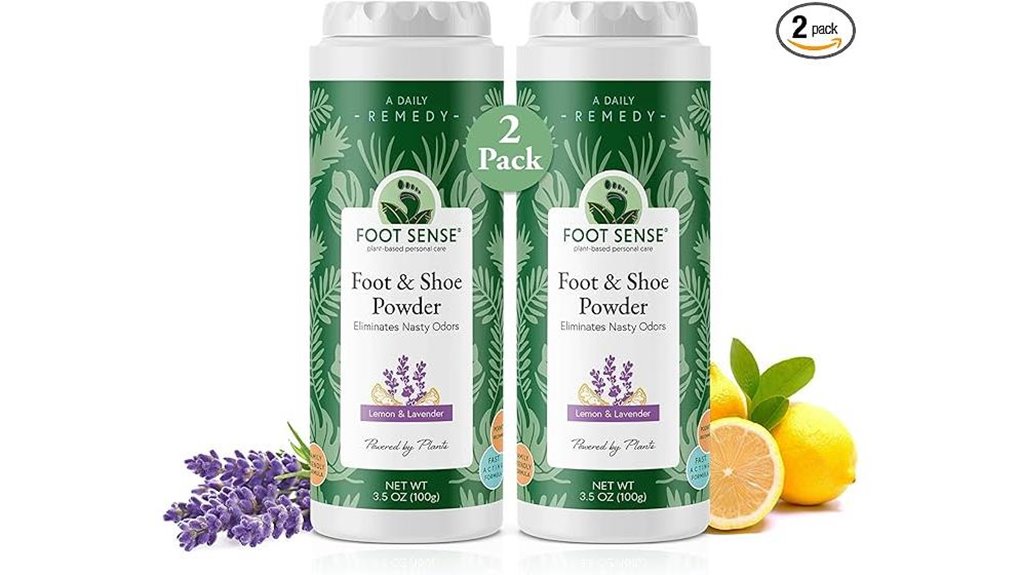 all natural foot powder pack
