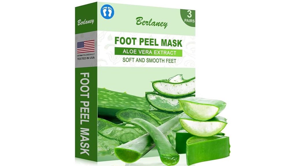 aloe vera foot peel mask