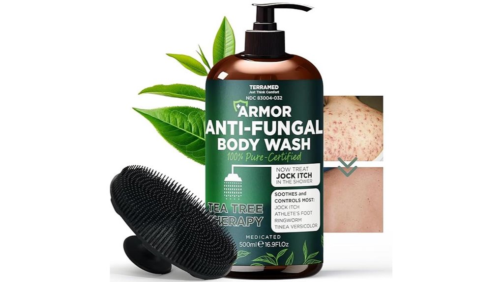 antifungal body wash with tea tree oil