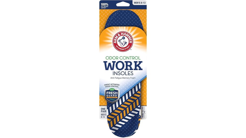 arm hammer memory foam insoles