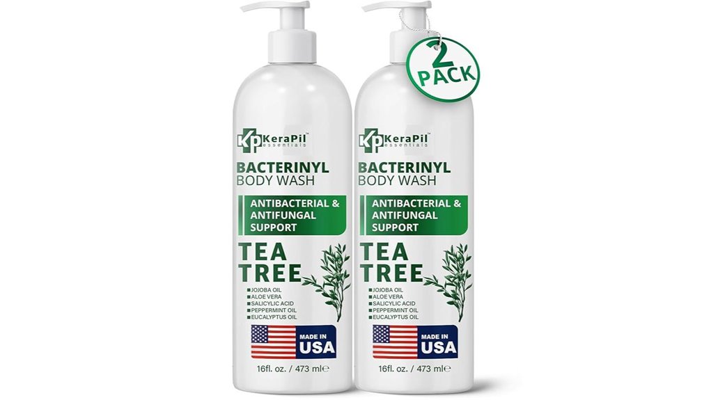 bacterinyl tea tree body wash