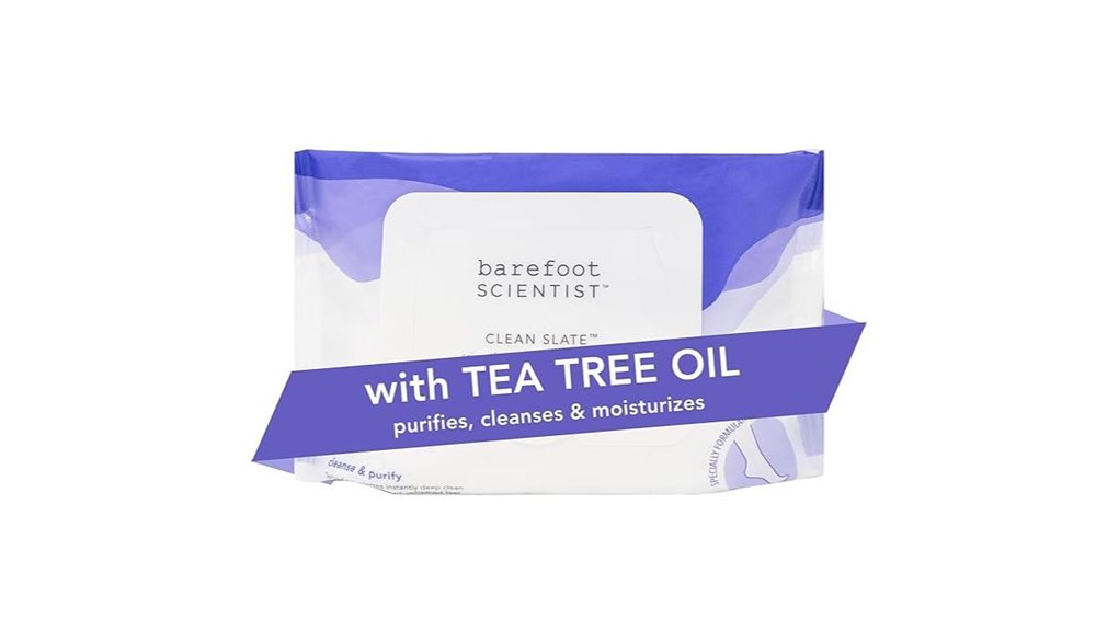 barefoot scientist cleansing towelettes