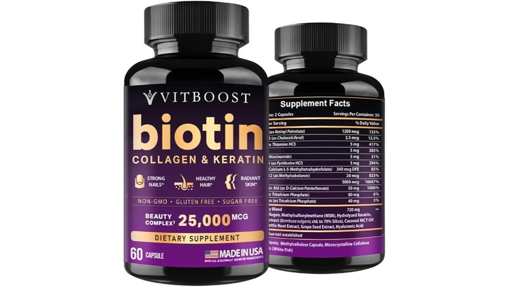 biotin with ha collagen