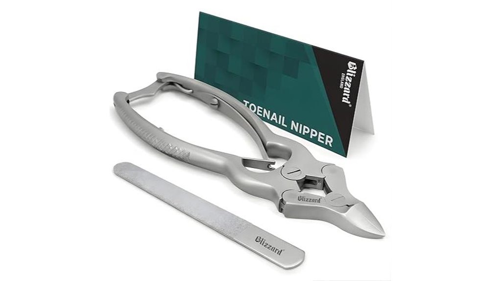 blizzard toenail clippers details double action