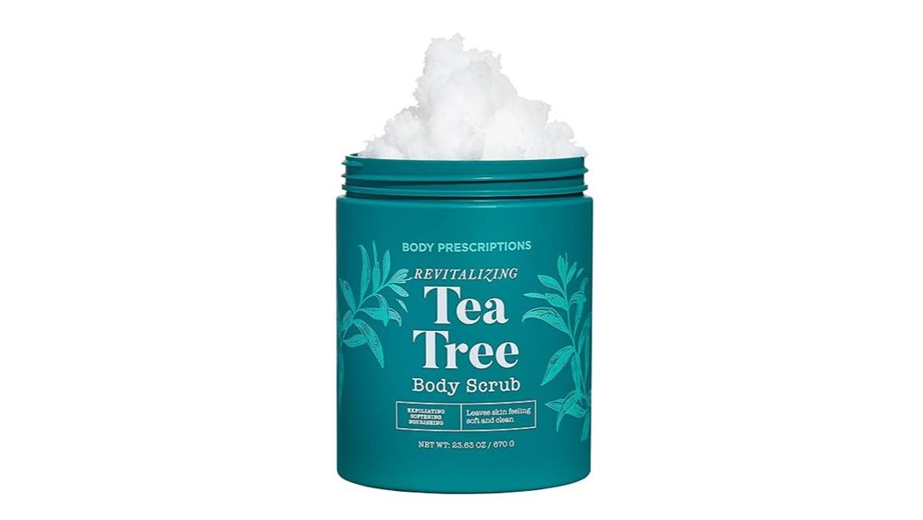 body scrub with tea tree
