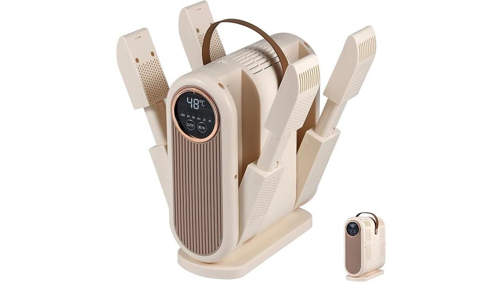 boot and shoe dryer odor timer