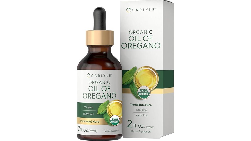 carlyle organic oregano oil drops 2 fl oz