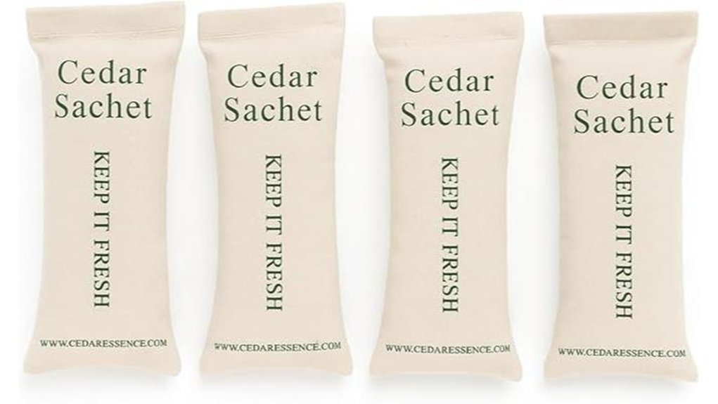 cedar essence shoe sachets