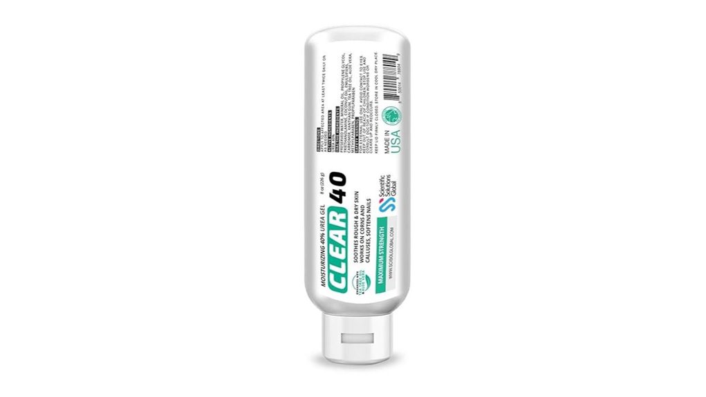 clear 40 urea gel with