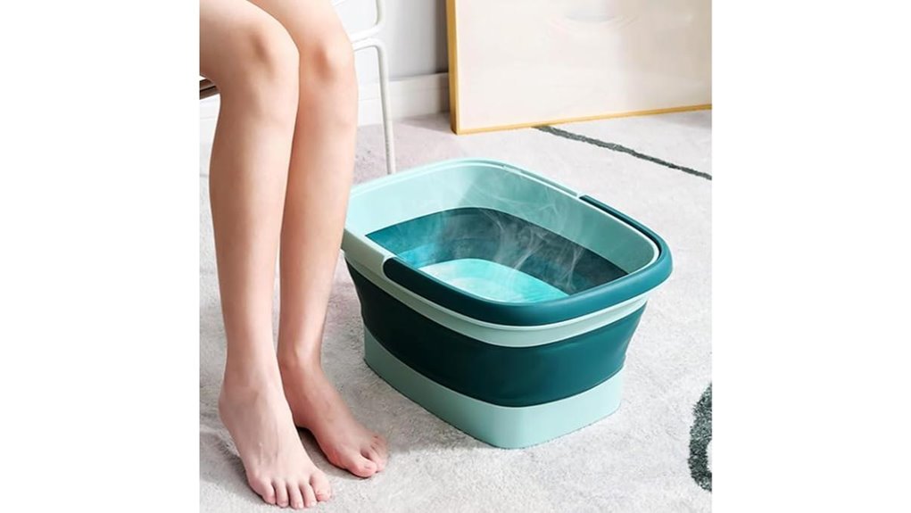 collapsible foot spa massager