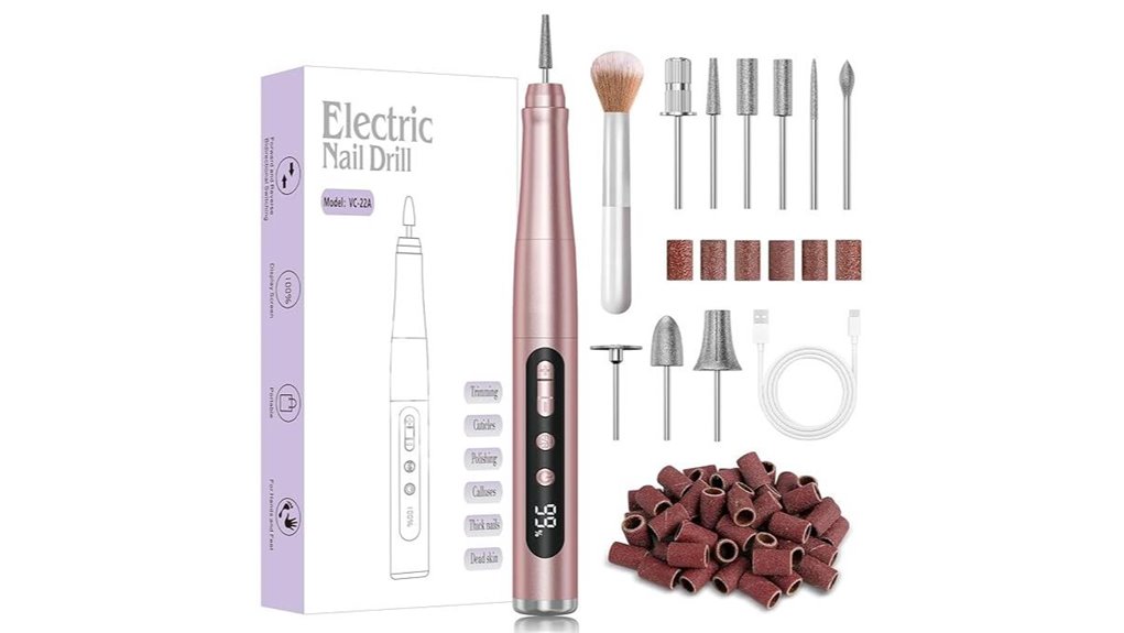 cordless nail drill kit