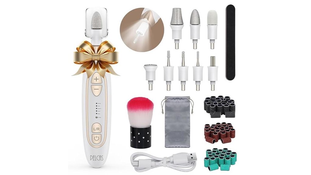 cordless toenail grinder 5 speeds
