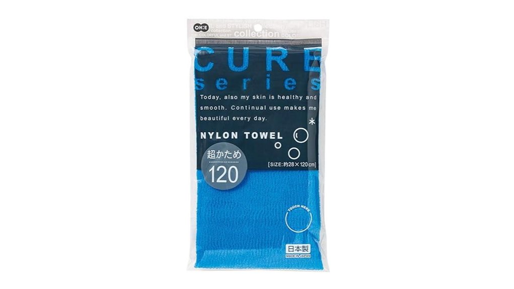 cure japanese exfoliating towel