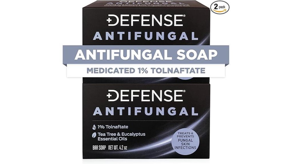 defense antifungal bar soap 2 pack
