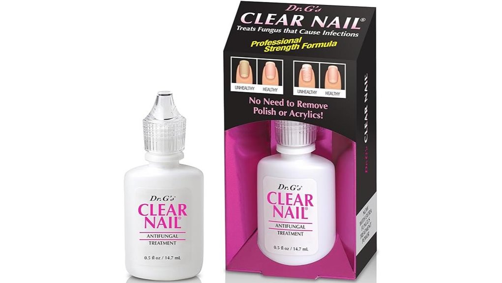 dr g s clear nail antifungal 0 5 fl oz bottle