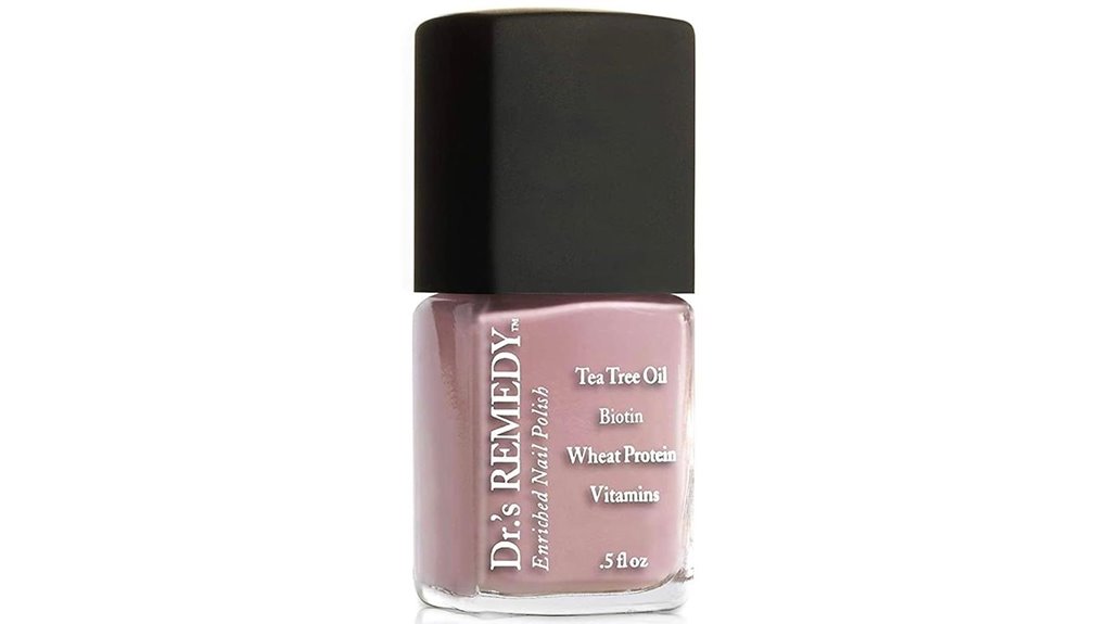dr s remedy enriched nail polish resistant rose