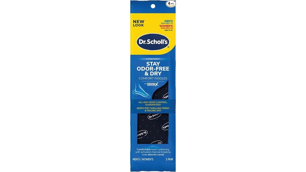dr scholl s stay odor free insoles