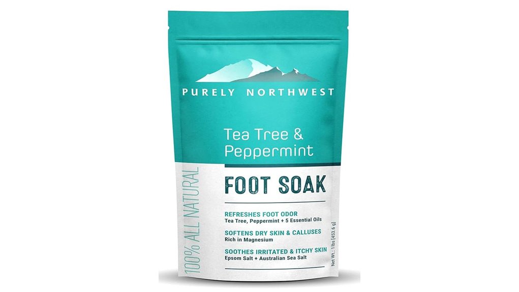 epsom salt tea tree foot soak