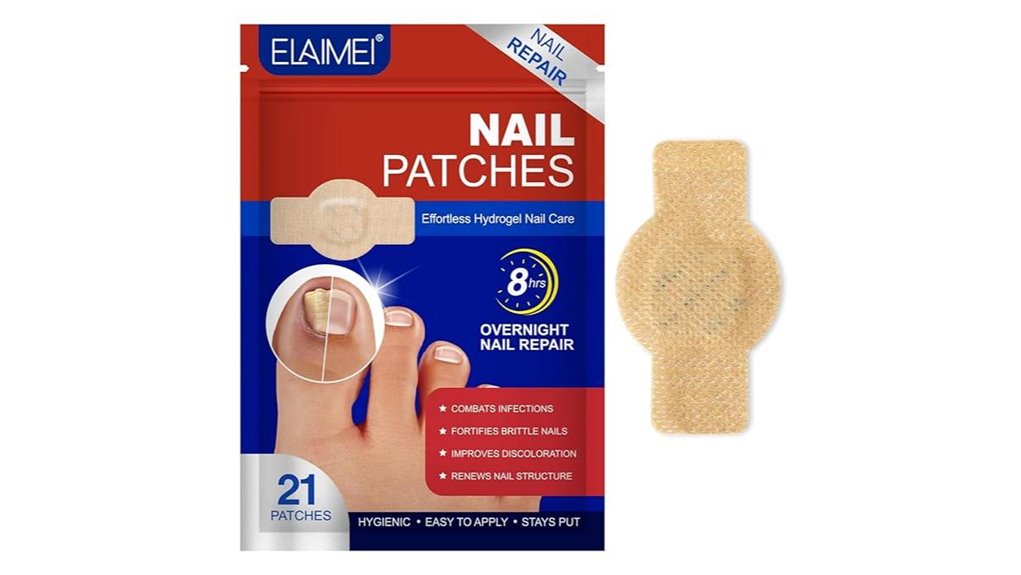extra strength toenail repair patches