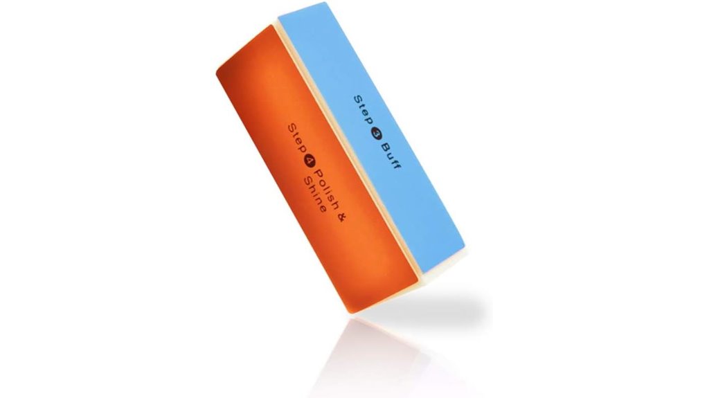 four step buffing nail block