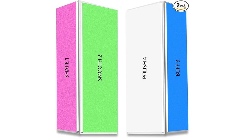 four way nail buffer set