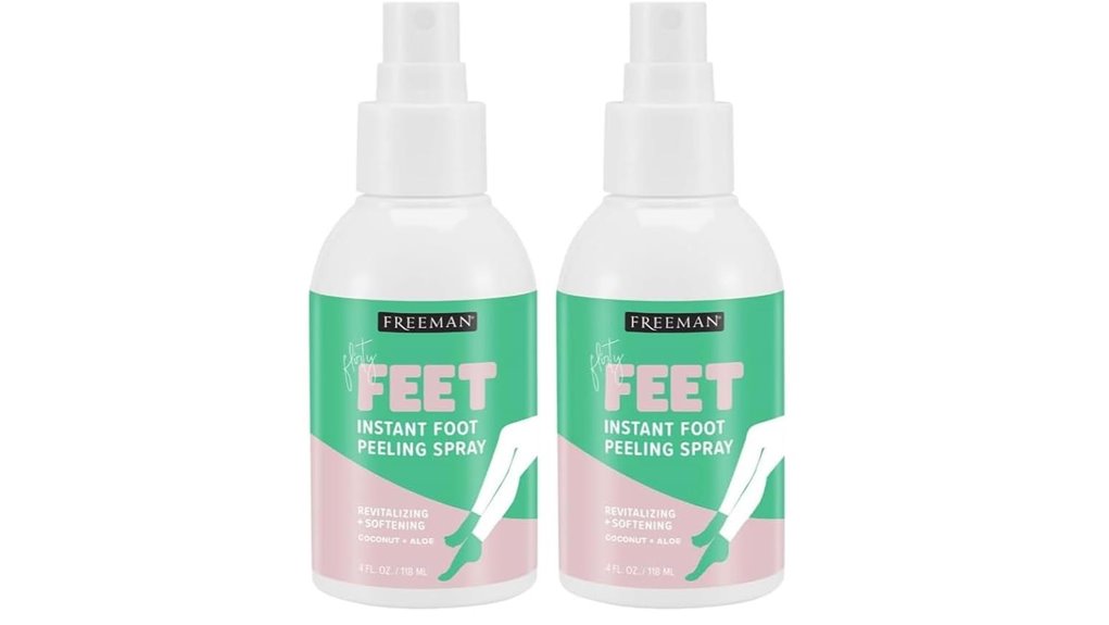 freeman coconut aloe foot peel