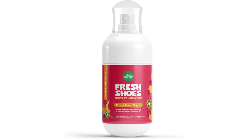 fresh monster deodorizing shoe spray