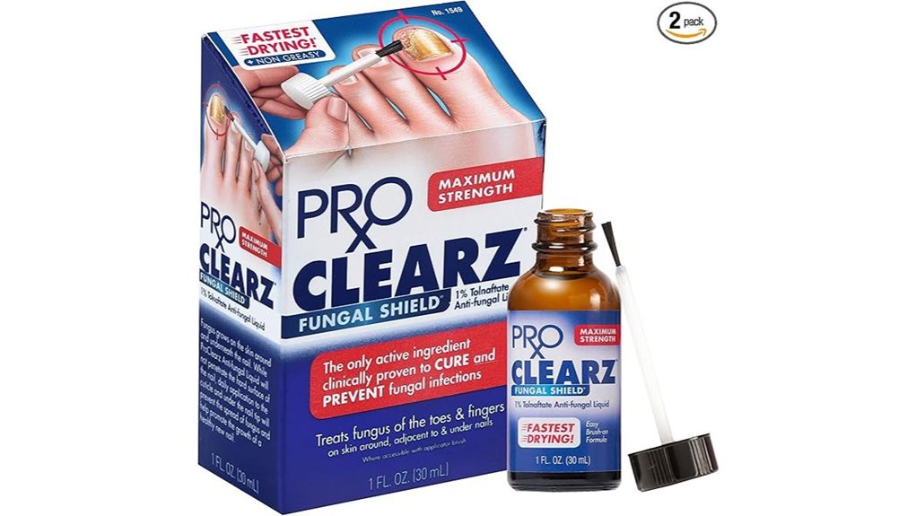 fungal shield antifungal brush on 2 pack