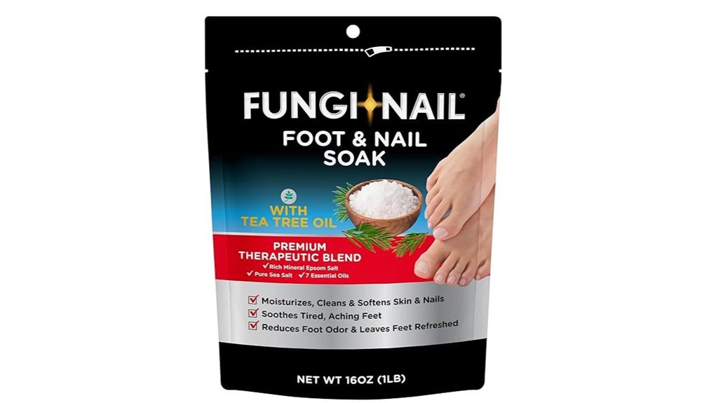 fungi nail foot soak teatree