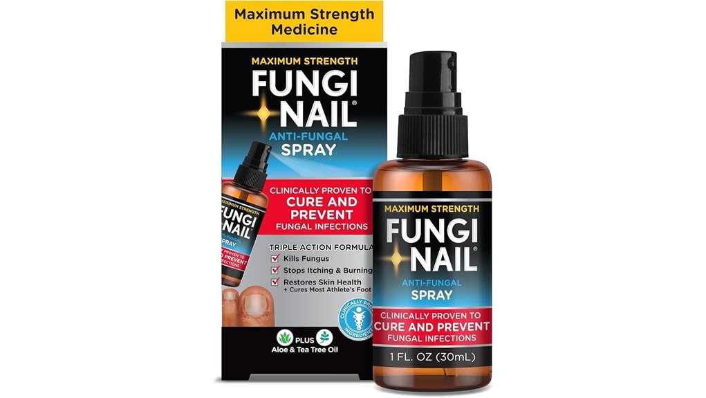 fungi nail tolnaftate foot spray