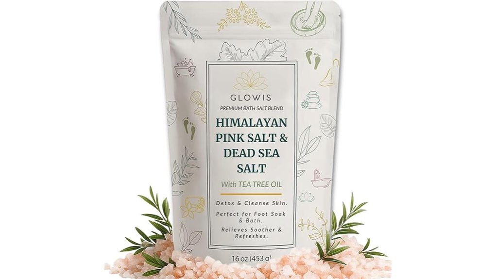 glowis foot soak with salts