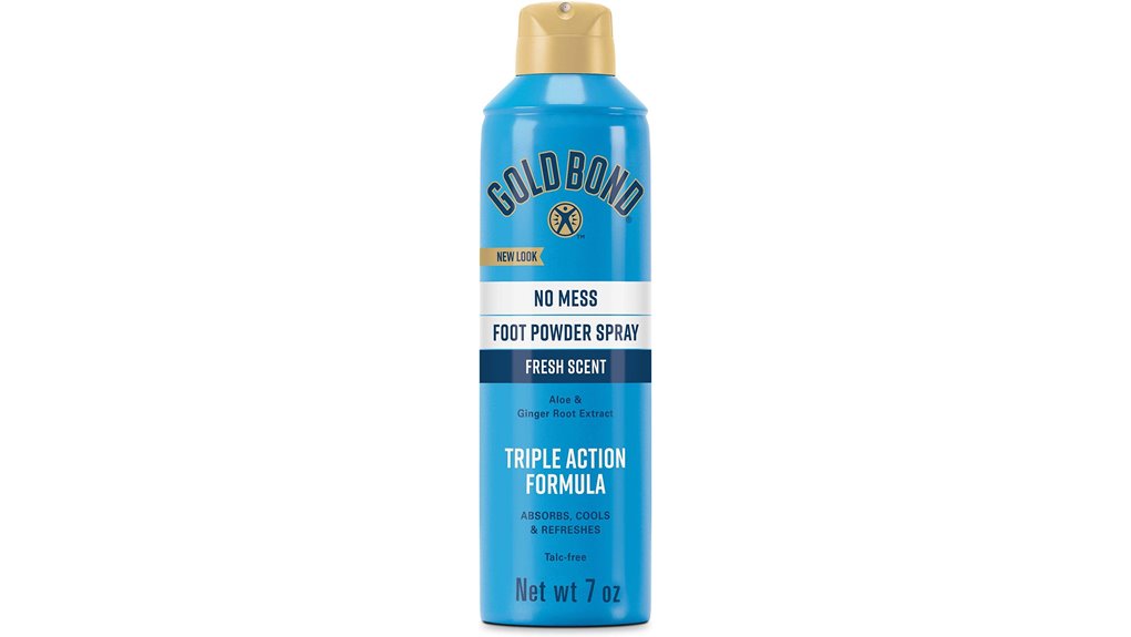 gold bond foot powder spray fragrance free