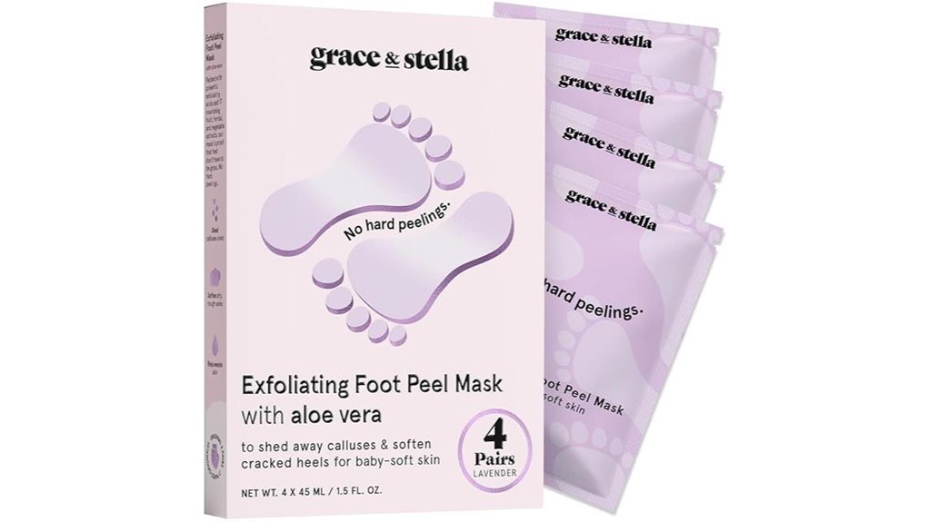 grace stella foot peel mask