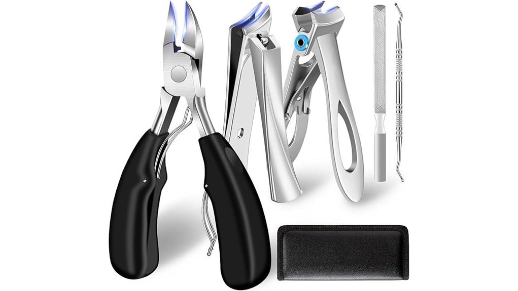 heavy duty angled toenail clippers