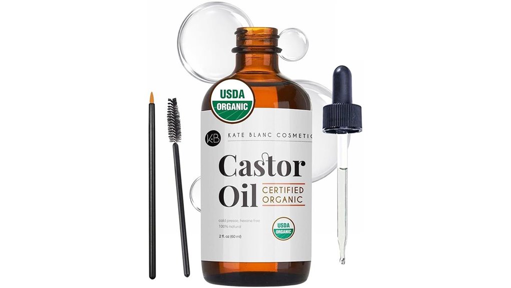 kate blanc castor oil sample