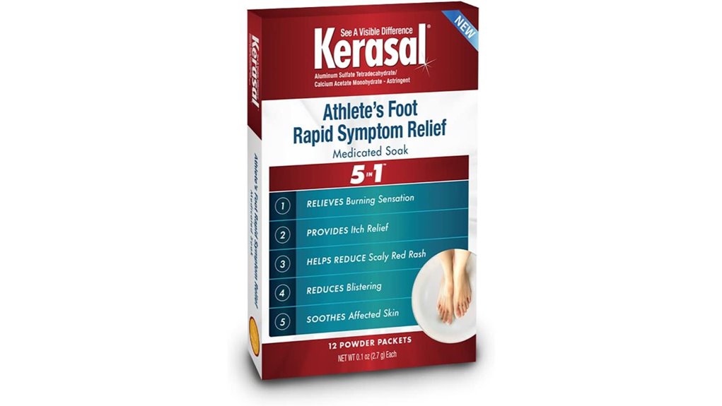 kerasal athlete s medicated soak
