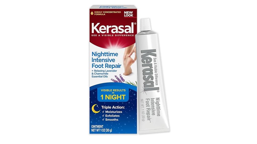 kerasal nighttime foot repairointment