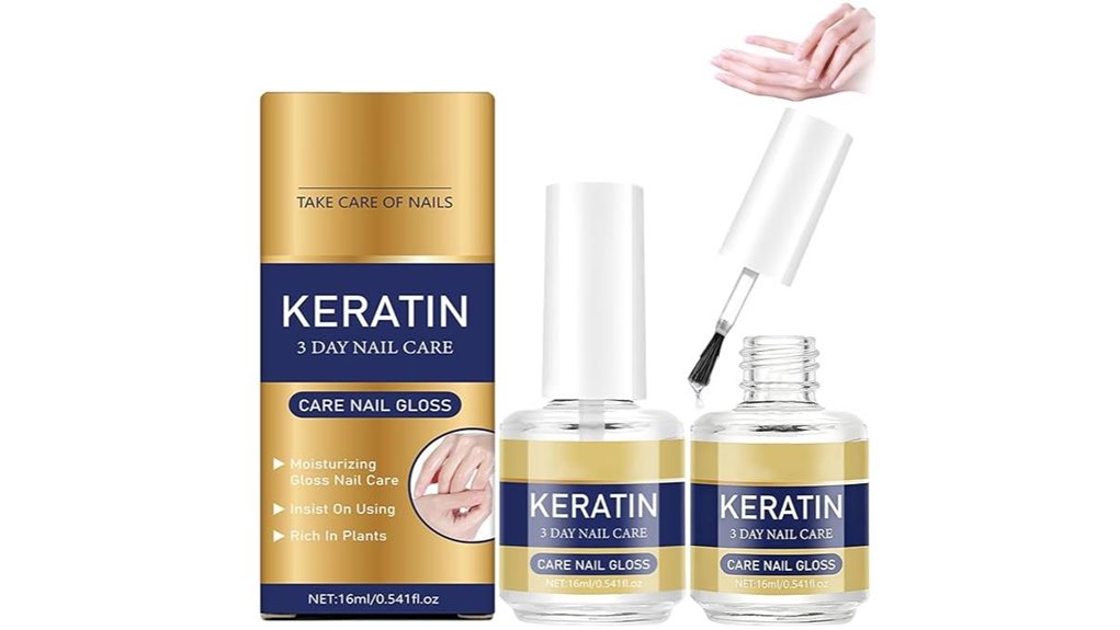 keratin nail oil with aloe