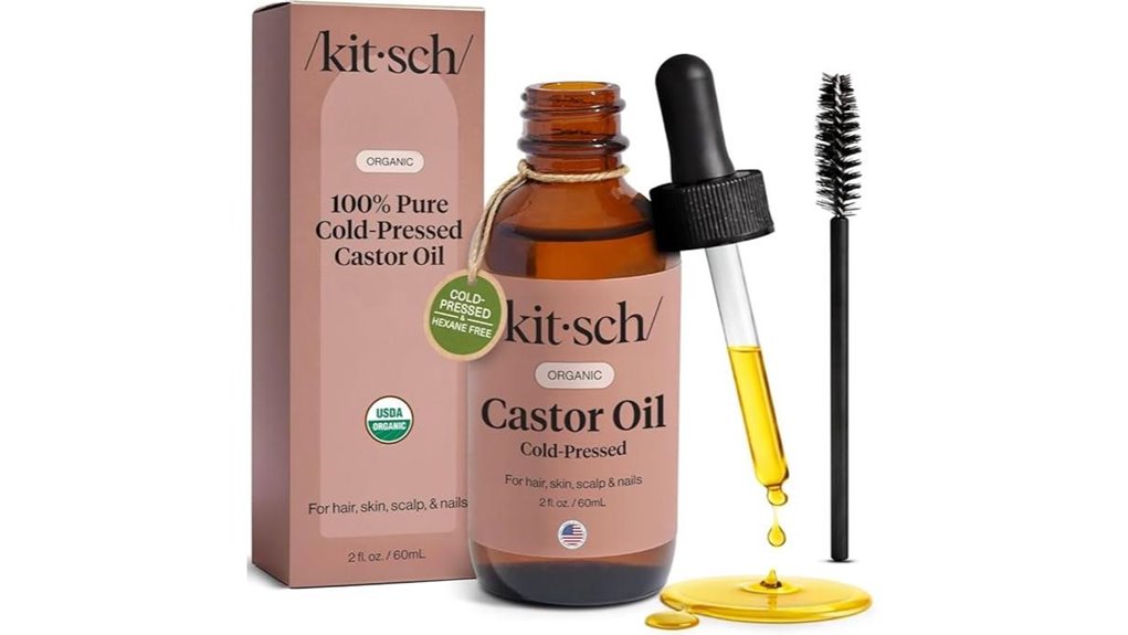 kitsch organic castor oil 4 words