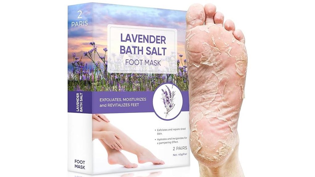 lavender foot peel mask