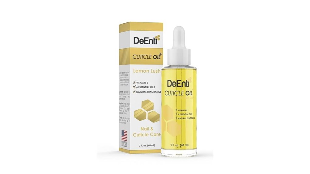 lemon scented cuticle oil