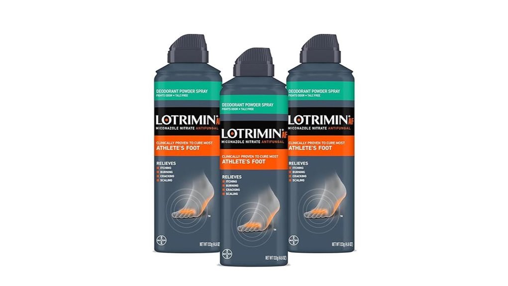 lotrimin medicated deodorant powder spray