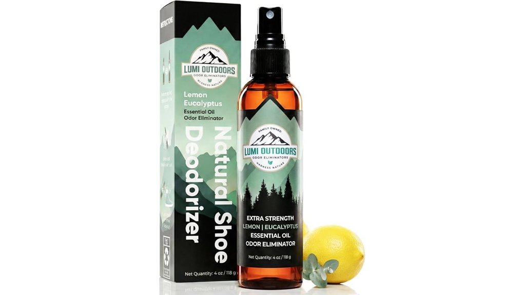 lumi outdoors shoe deodorizer spray