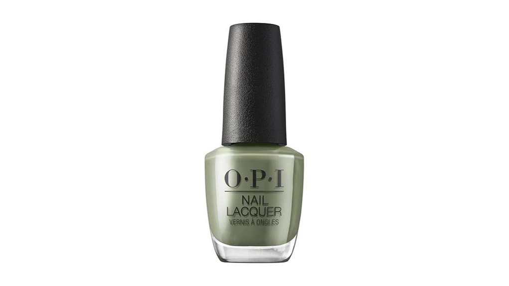 opi blue green nail lacquer