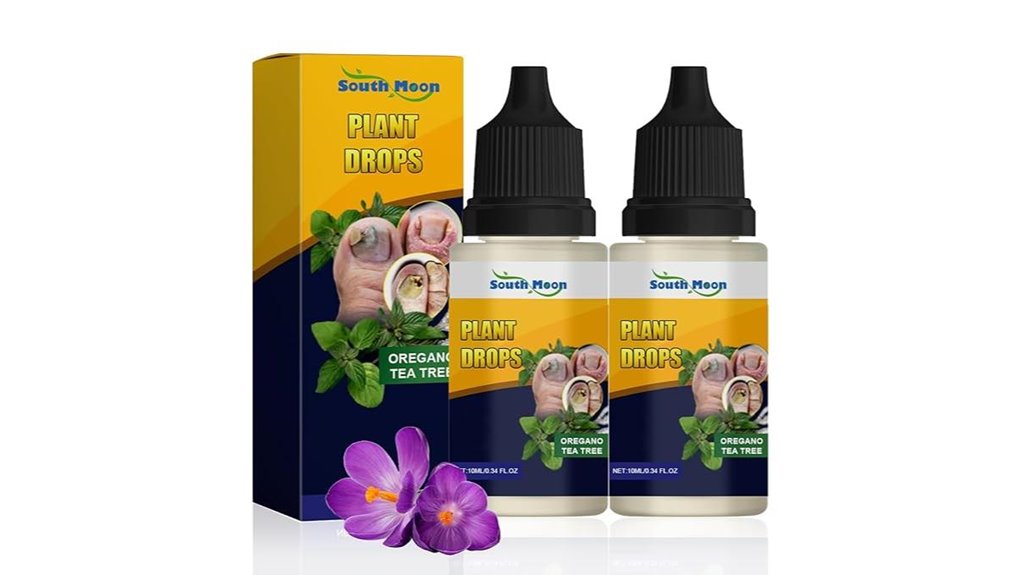 oregano nail drops with tea tree oil
