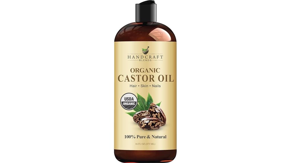 organic castor oil 16oz handcraft blends