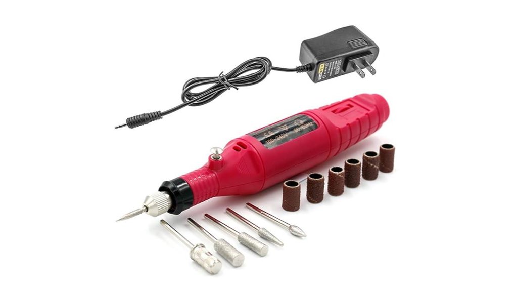 pinkiou portable nail drill set
