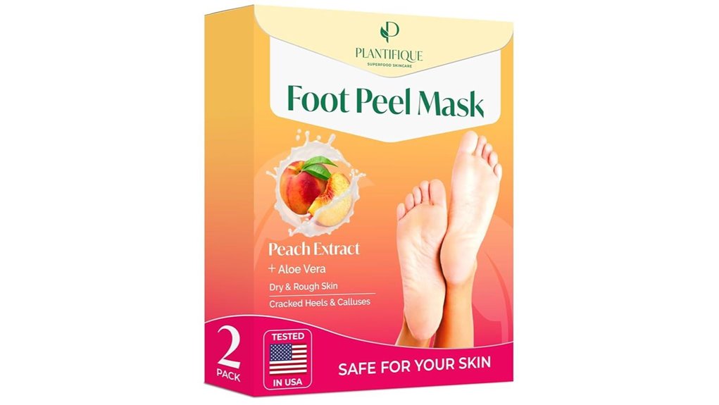 plantifique foot peeling mask 2 pack