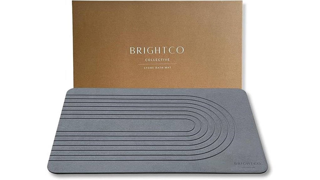 quick dry diatomaceous bath mat